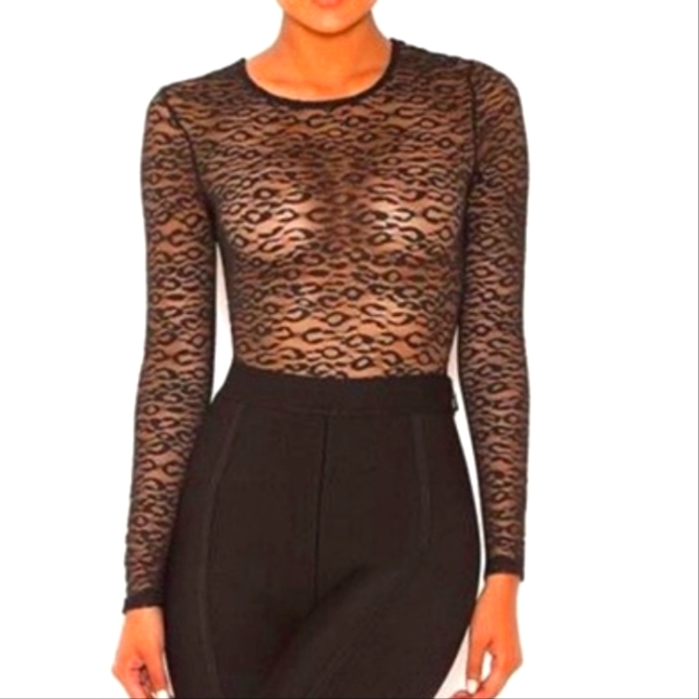NWT House of CB lace bodysuit